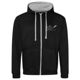 JET BLACK.HEATHER GREY