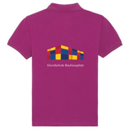 Bio-Poloshirt Kinder (Baui Weltkugel) - Hinten