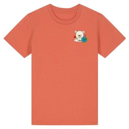 Bio-T-Shirt Kinder (Baui Weltkugel) - Vorne