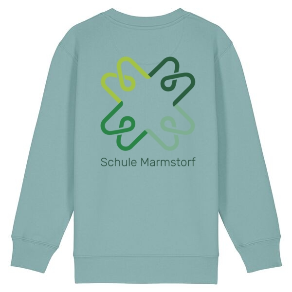 TEAL MONSTERA - Hinten